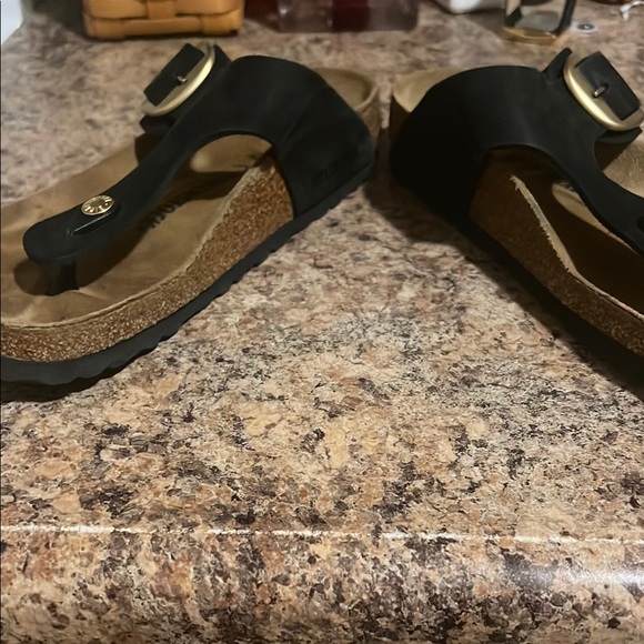 Birkenstock Gizeh Classic w/Big Buckle. Size 38 (US 7-7.5). Made in Germany. - Picture 3 of 11